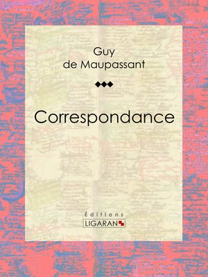 cover image of Correspondance